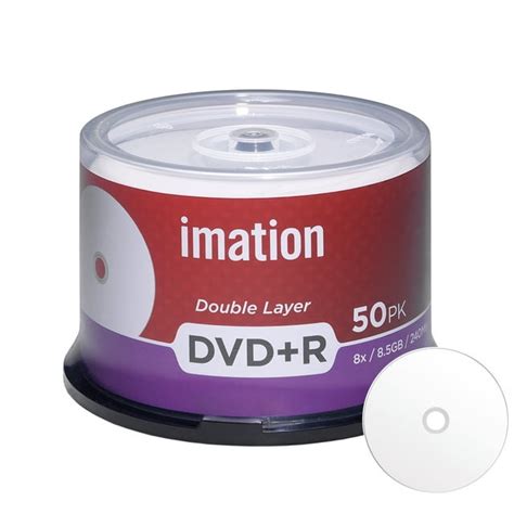 imiwn|100 Pack Imation DVD+R DL Dual Layer 8X 8.5GB DVD Plus R .